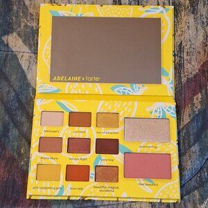 🍋 Tarte x Adelaine Morin Eyeshadow & Face Palette | Lightly Swatched
